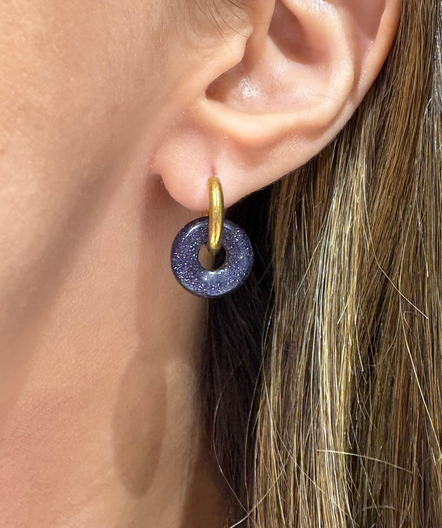 Pendientes Arenisca Azul