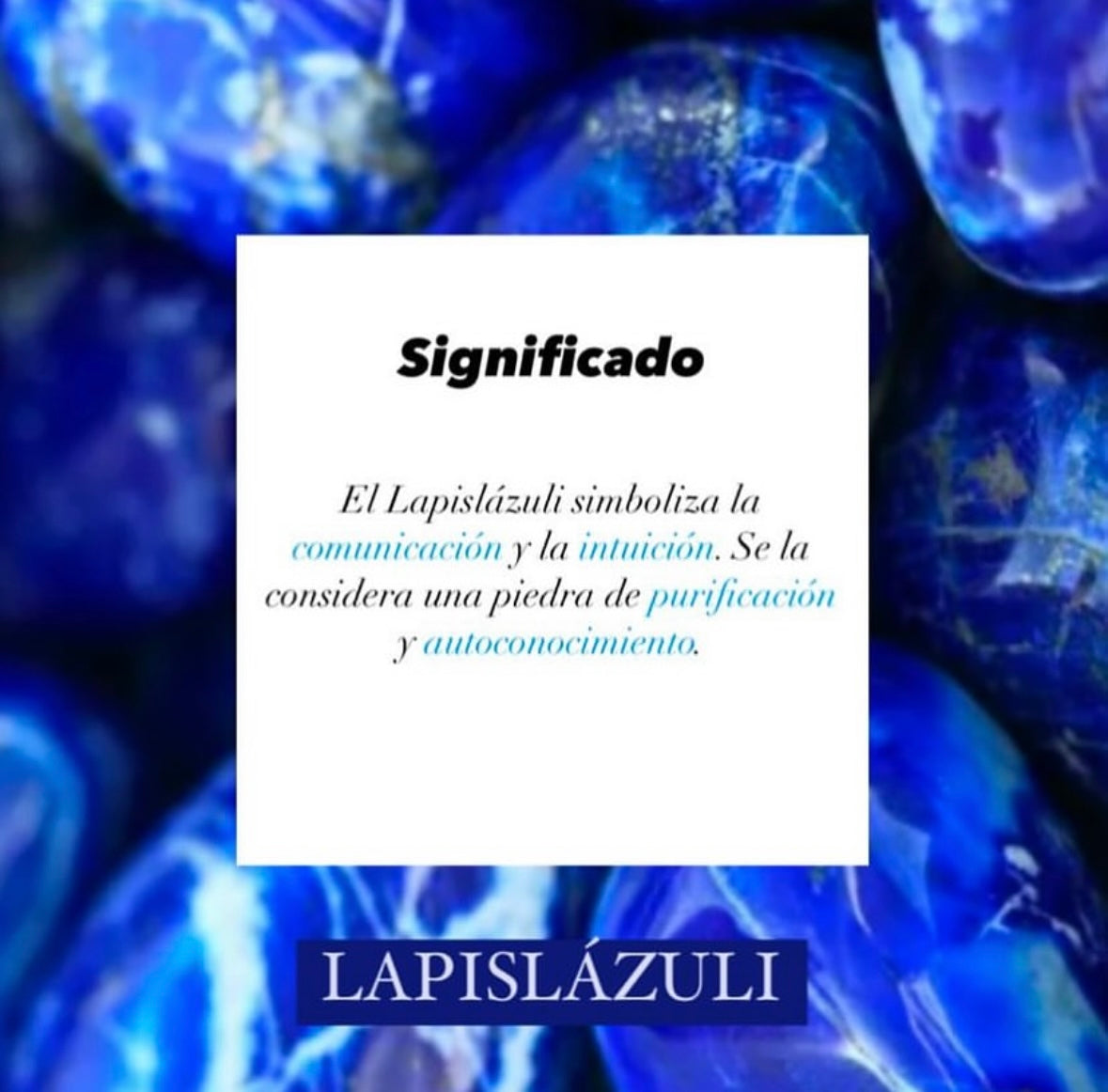 Conjunto Lapislázuli