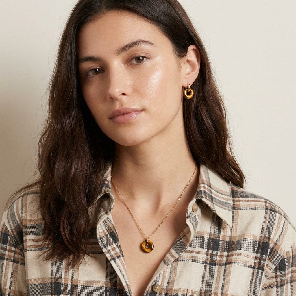 Conjunto OJO DE TIGRE🤎