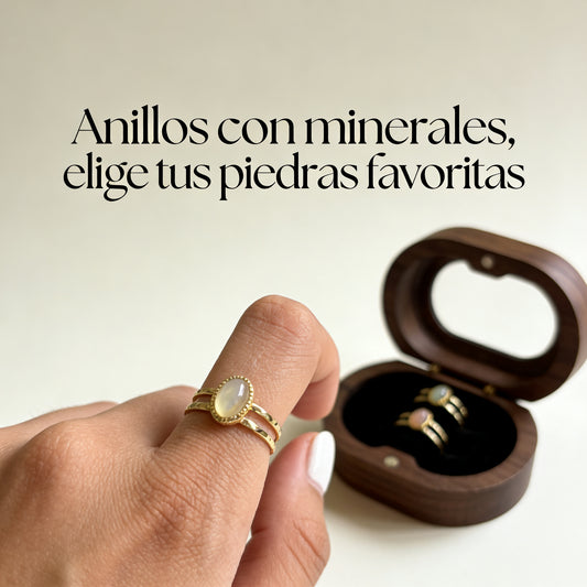 Pack Anillos Minerales