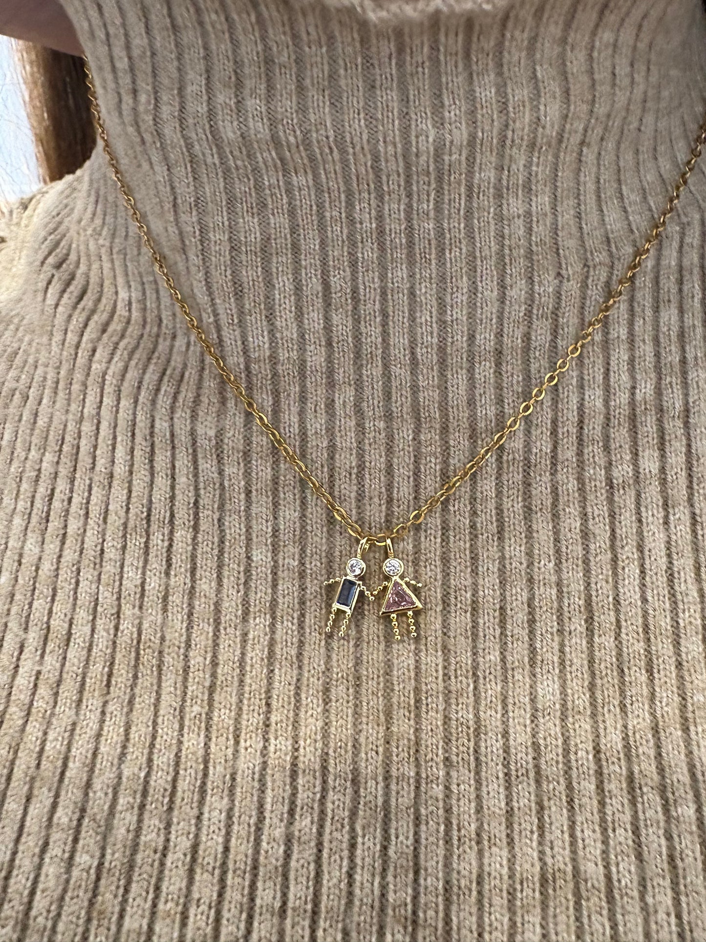 Colgante Niño+Niña