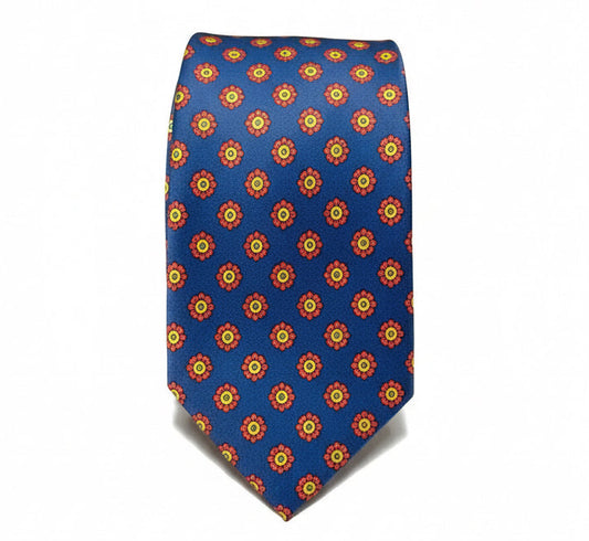 Corbata azul clásica