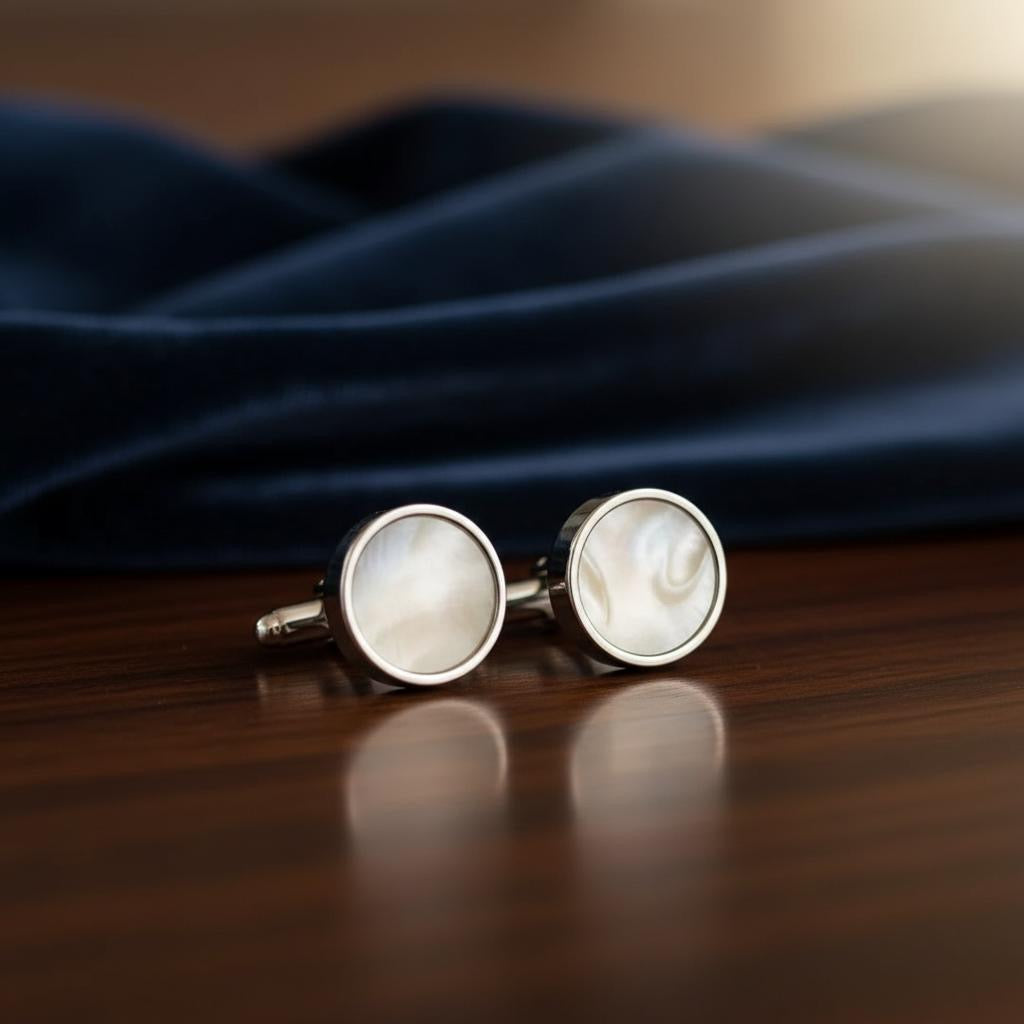 Gemelos perla blanca