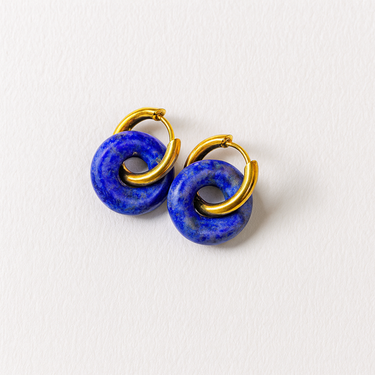 Pendientes Lapislázuli