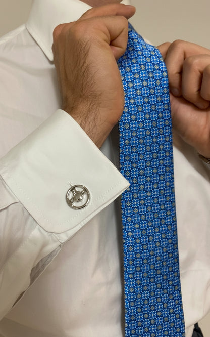 Corbata azul celeste