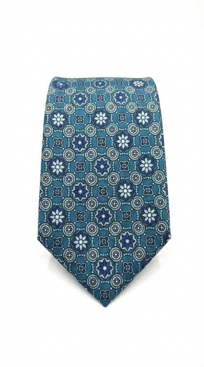 Corbata azulejo real