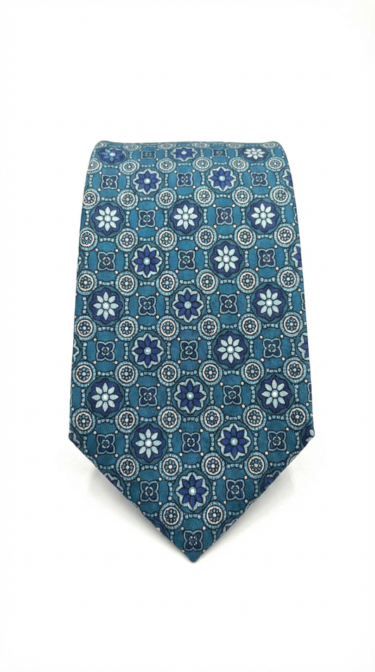 Corbata azulejo real