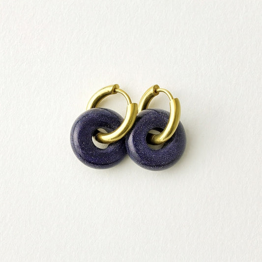 Pendientes Arenisca Azul