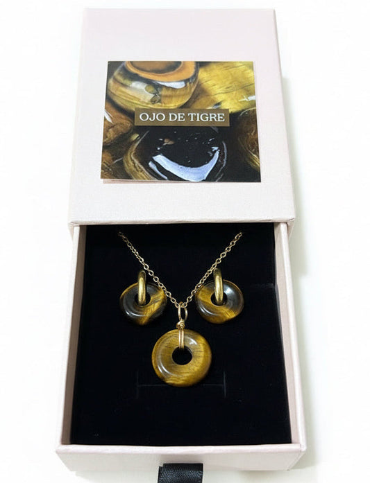 Conjunto OJO DE TIGRE🤎
