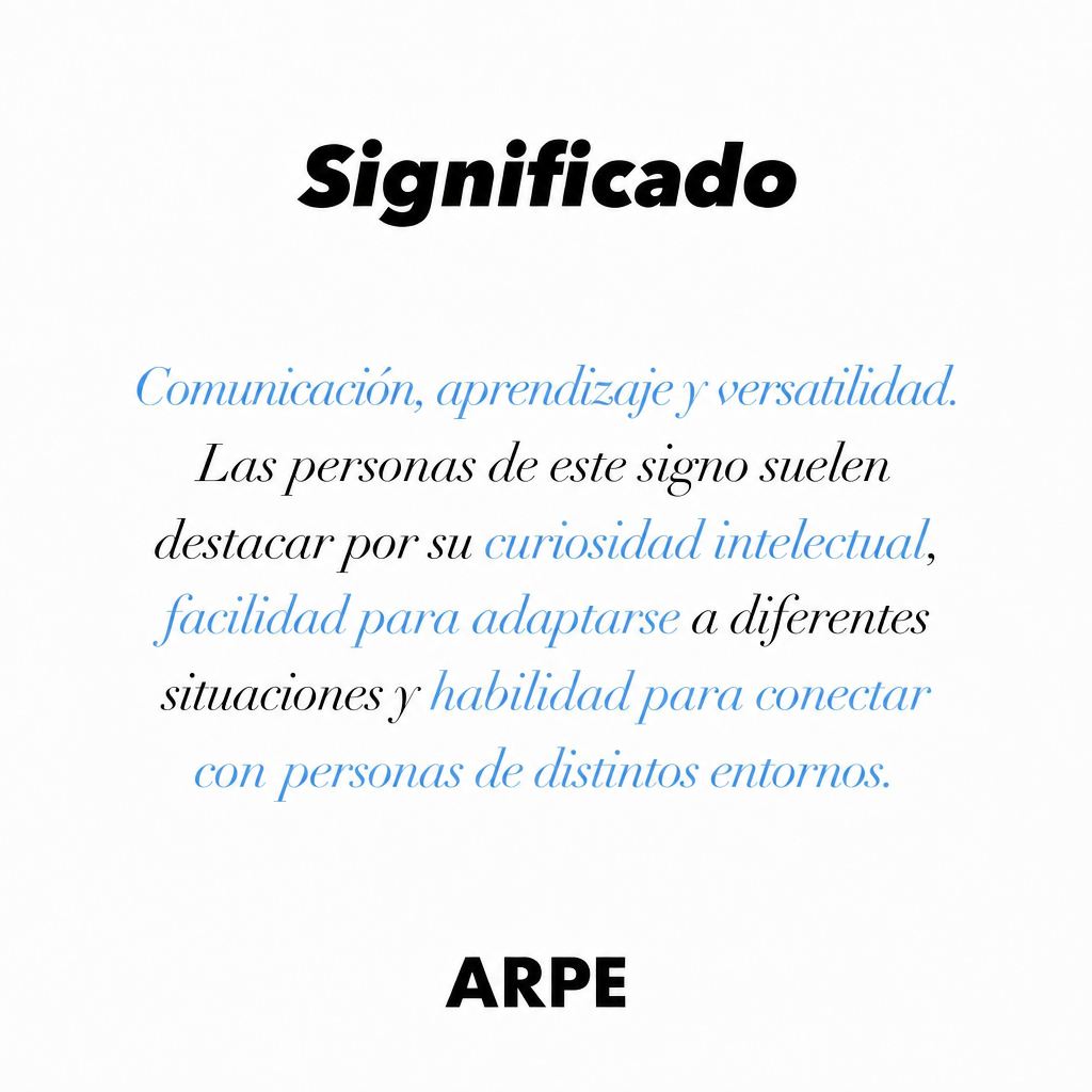 Colgante GÉMINIS