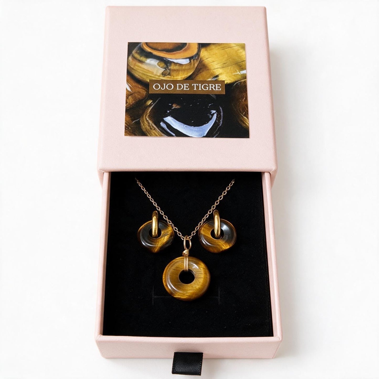 Conjunto Ojo de Tigre