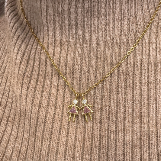 Colgante Niña+Niña