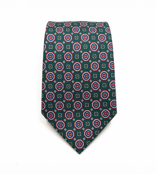 Corbata Verde Vintage