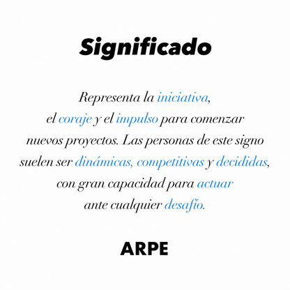 Colgante ARIES