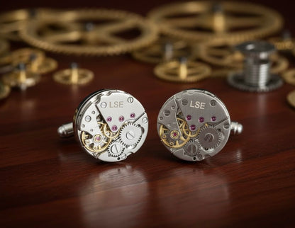 Gemelos Mecanismo Reloj