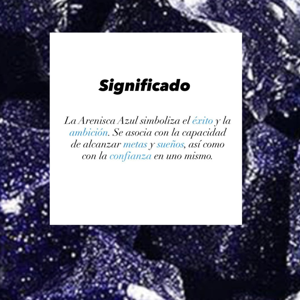 Pendientes Arenisca Azul