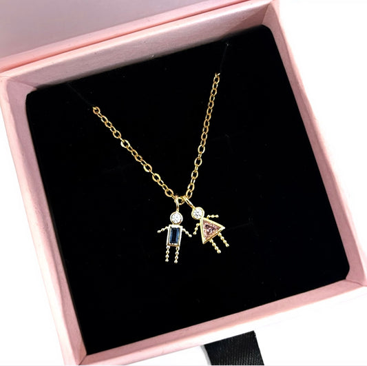 Colgante Niño+Niña