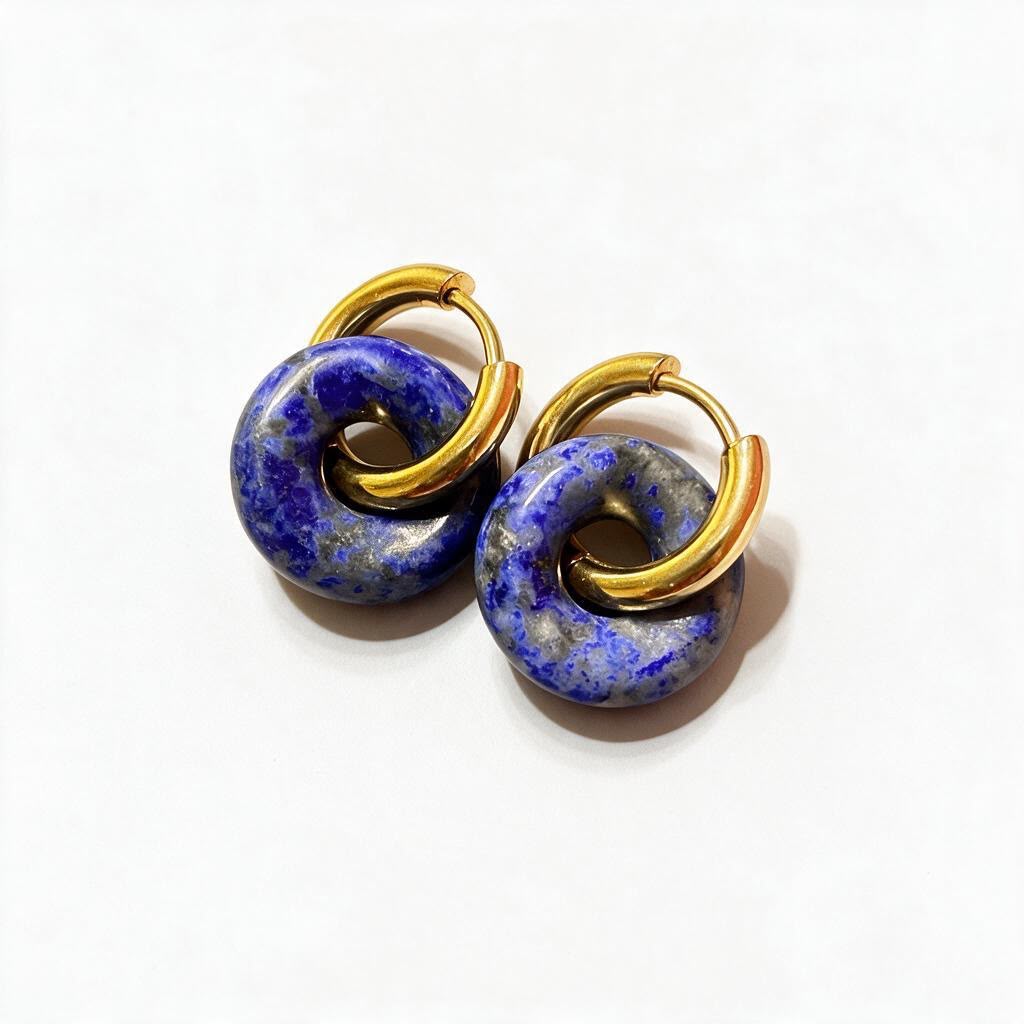 Pendientes Lapislázuli