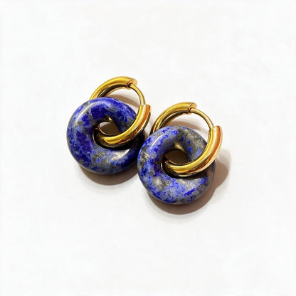 Pendientes Lapislázuli