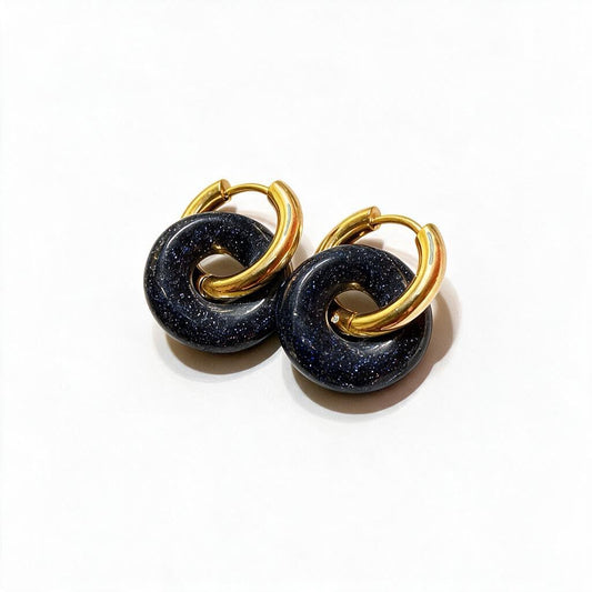 Pendientes Arenisca Azul