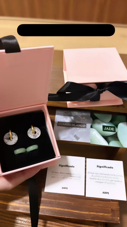 Pack Cuarzo Blanco y Jade